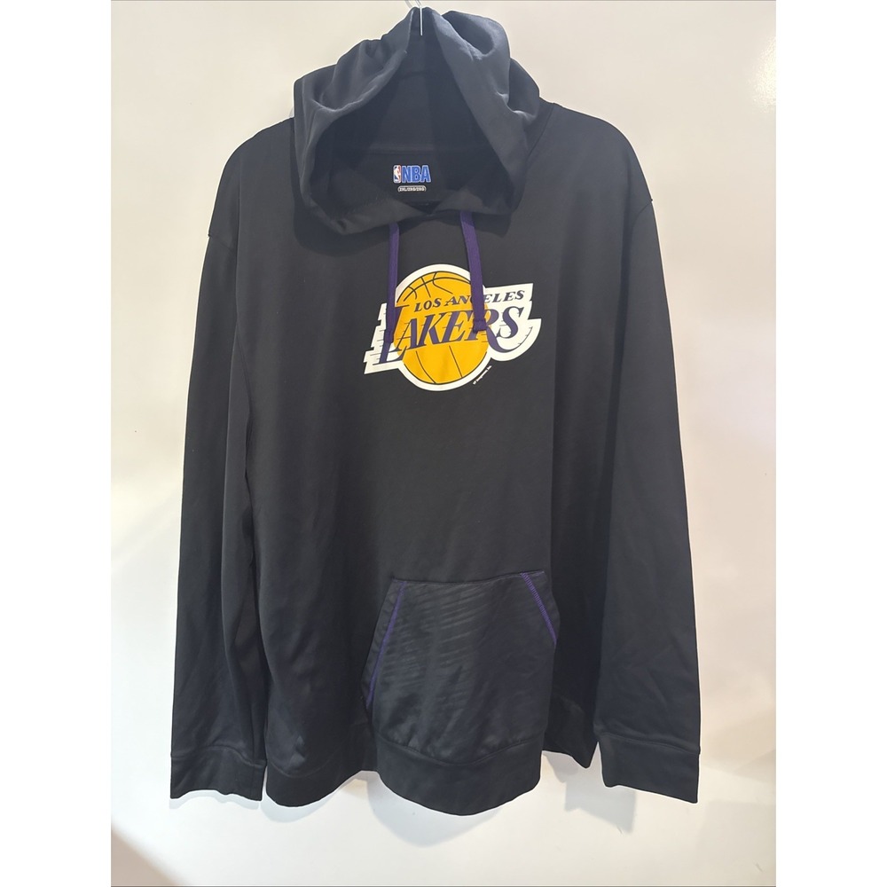 NBA Los Angeles Lakers Officially Licensed Black Pullover Hoodie 2XL TX-WARM